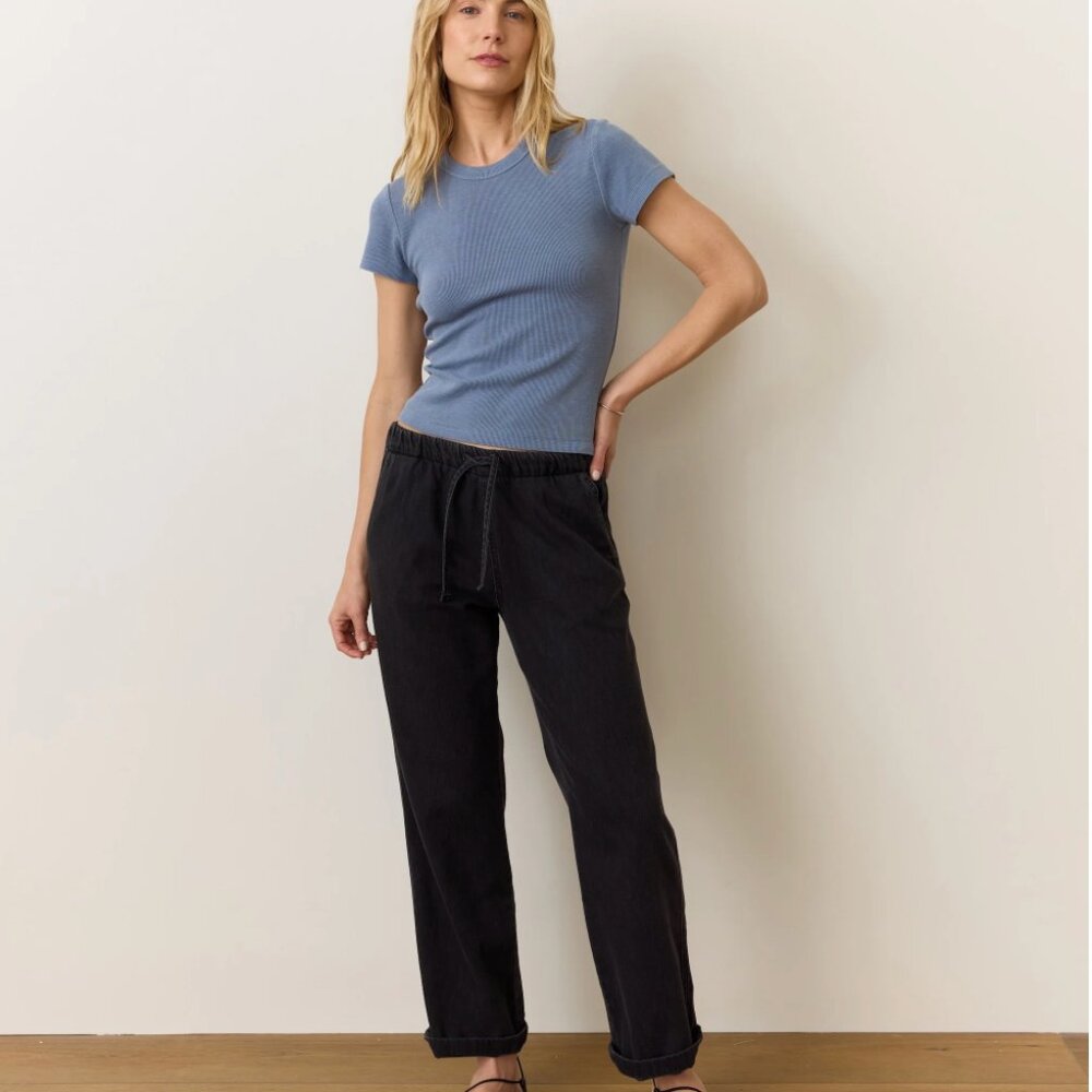 Lexi Rib Sun-In Crew Tee - Picture 4 of 6